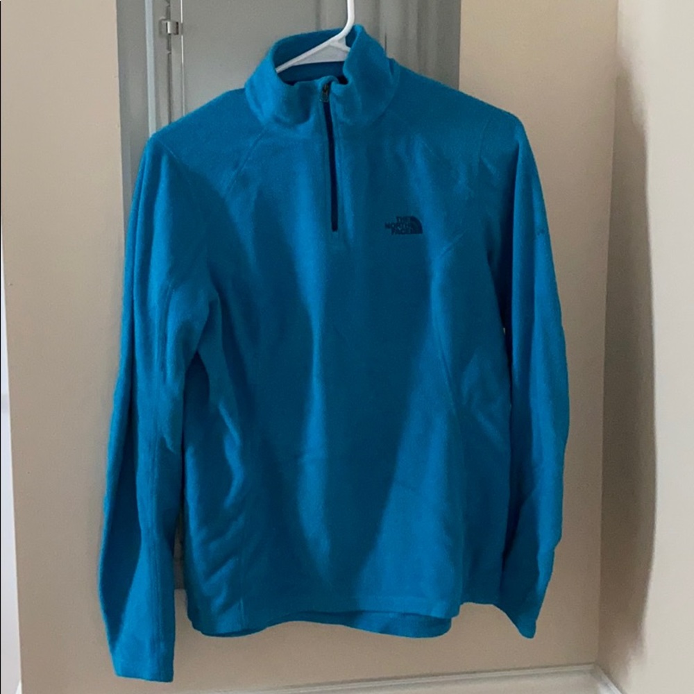 Blue North Face Fleece